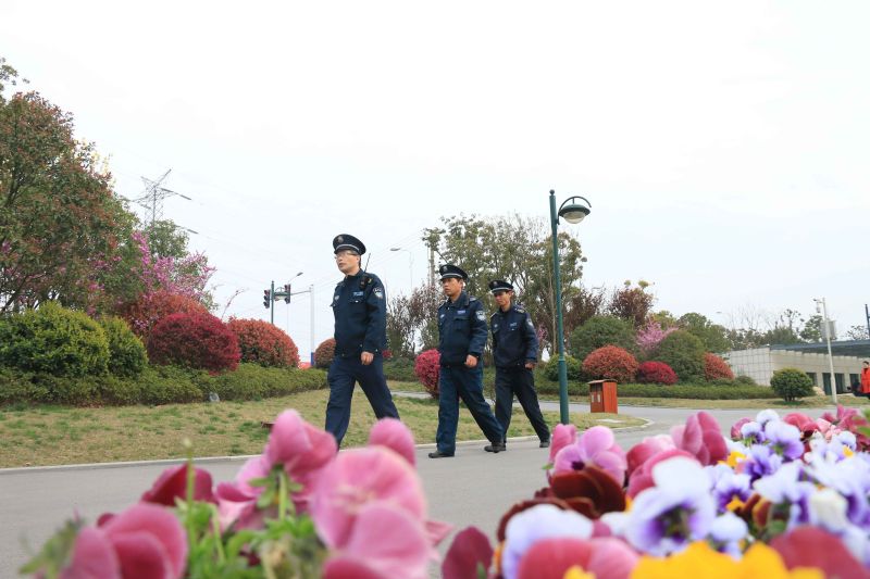 巡逻在公园内.jpg